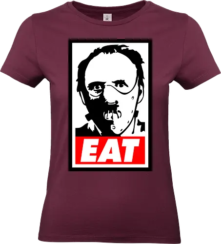 Eat - eat, food, hannibal, horror, movie, terror - Standard T-Shirt (Women)