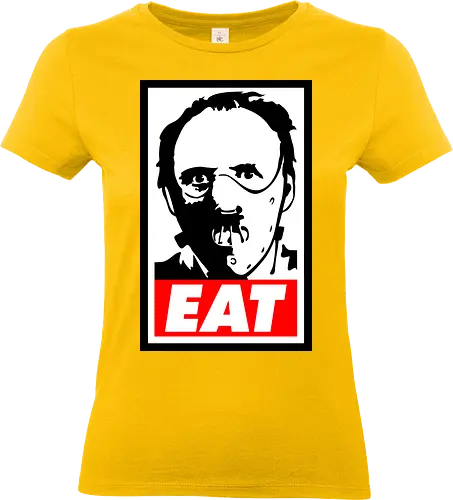 Eat - eat, food, hannibal, horror, movie, terror - Standard T-Shirt (Women)