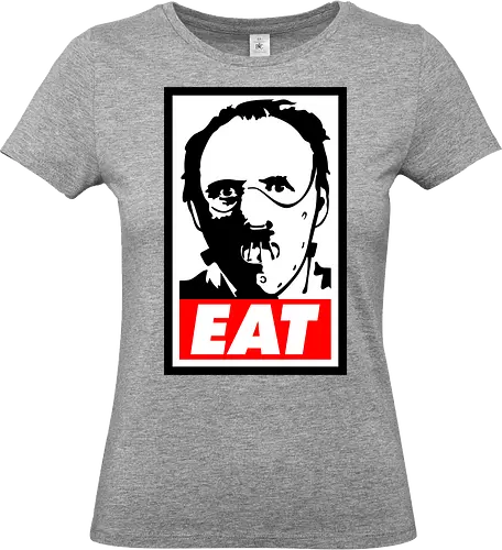 Eat - eat, food, hannibal, horror, movie, terror - Standard T-Shirt (Women)