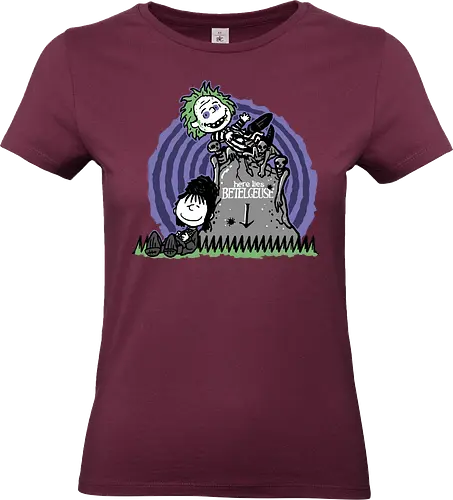 Beetlehouse - beetle, movie, horror, funny, burton, death - Standard T-Shirt (Women)