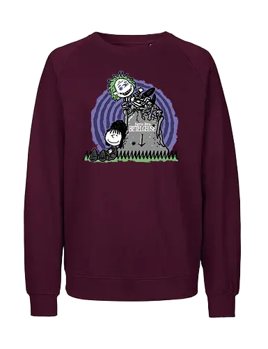 Beetlehouse - beetle, movie, horror, funny, burton, death - Fairtrade Sweatshirt