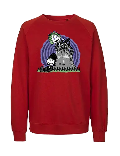 Beetlehouse - beetle, movie, horror, funny, burton, death - Fairtrade Sweatshirt