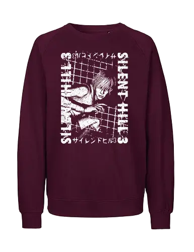 Run Heather - Horror, game, horror, retro, evil, demon, nurse, japan - Fairtrade Sweatshirt