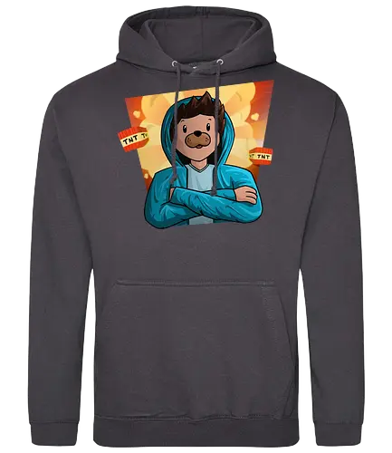 EpicStun - Factions - youtube, youtuber, merchandise, minecraft, epicstun, epicstunlp - Standard Hoodie