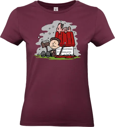 Harry and the doghouse - Horror, game, horror, retro, evil, demon, nurse, japan - Standard T-Shirt (Women)