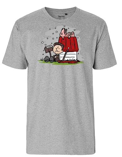 Harry and the doghouse - Horror, game, horror, retro, evil, demon, nurse, japan - Fairtrade T-Shirt