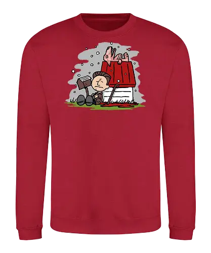 Harry and the doghouse - Horror, game, horror, retro, evil, demon, nurse, japan - Sweatshirt