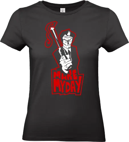 Make my day - retro, clint, eastwood, make, day - Standard T-Shirt (Women)