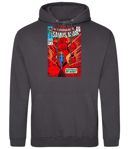 Bounty Hunter no more - comic, Bounty Hunter, retro, parody, girl, bounty, hunter - Standard Hoodie