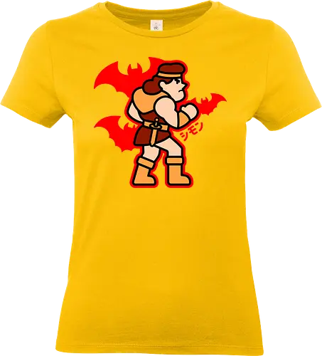 ChibiSimon - vampire, killer, Gaming, medusa, evil, cute, game, whip, retro - Standard T-Shirt (Women)