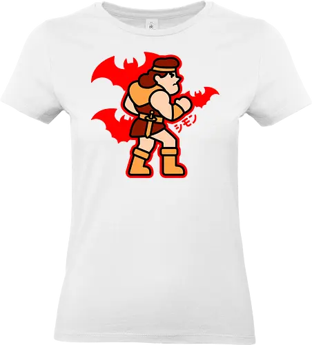 ChibiSimon - vampire, killer, Gaming, medusa, evil, cute, game, whip, retro - Standard T-Shirt (Women)