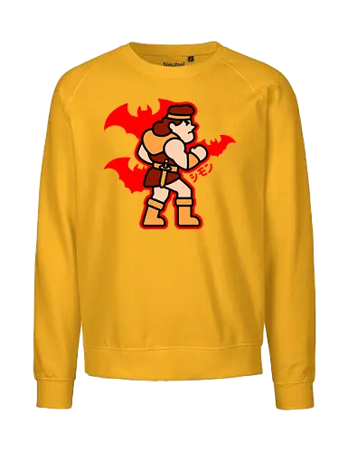 ChibiSimon - vampire, killer, Gaming, medusa, evil, cute, game, whip, retro - Fairtrade Sweatshirt