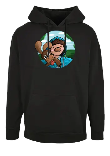 EpicStun - Hundi - youtube, youtuber, merchandise, minecraft, epicstun, epicstunlp - ByB Oversize Hoodie