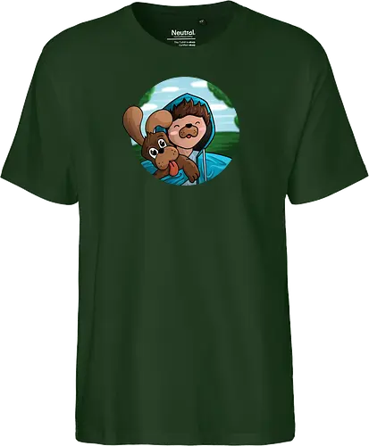 EpicStun - Hundi - youtube, youtuber, merchandise, minecraft, epicstun, epicstunlp - Fairtrade T-Shirt
