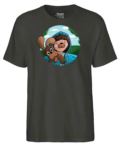 EpicStun - Hundi - youtube, youtuber, merchandise, minecraft, epicstun, epicstunlp - Fairtrade T-Shirt