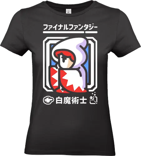light warrior white mage - Final, cloud, strife, aeris, Gaming, Villain - Standard T-Shirt (Women)