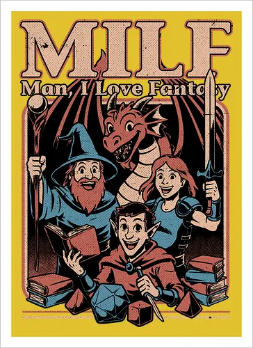 Vintage RPG Crew Joke