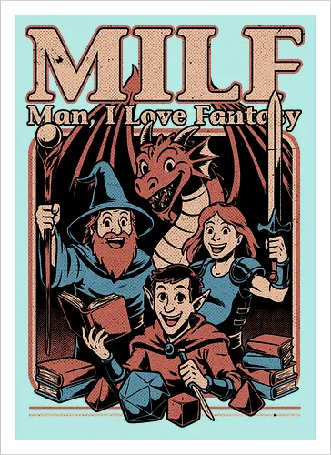 Vintage RPG Crew Joke