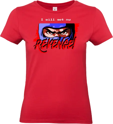 Revenge - ninja, gaiden, pixel, revenge, retro, arcade - Standard T-Shirt (Women)