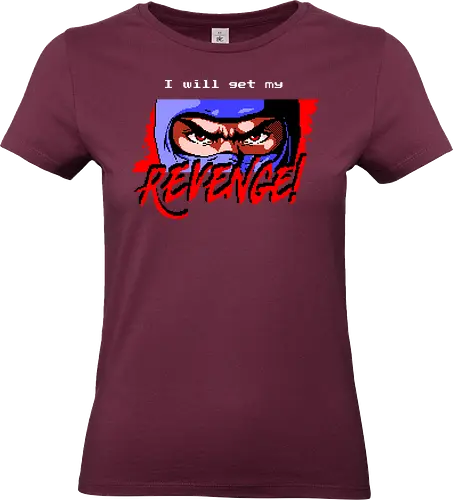 Revenge - ninja, gaiden, pixel, revenge, retro, arcade - Standard T-Shirt (Women)