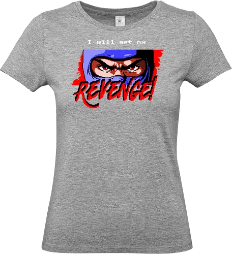 Revenge - ninja, gaiden, pixel, revenge, retro, arcade - Standard T-Shirt (Women)
