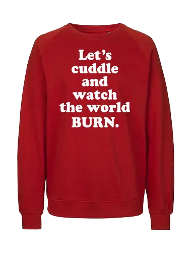 Lets Cuddle - dead, sexy, witch, horror, creepy, goth, streetwear, style - Fairtrade Sweatshirt
