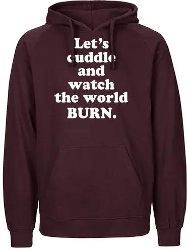 Lets Cuddle - dead, sexy, witch, horror, creepy, goth, streetwear, style - Fairtrade Hoodie