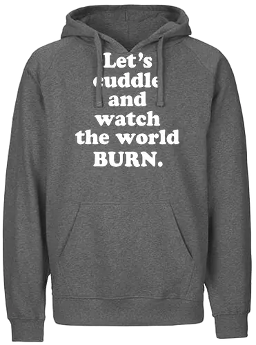 Lets Cuddle - dead, sexy, witch, horror, creepy, goth, streetwear, style - Fairtrade Hoodie