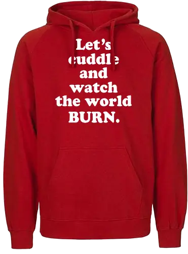 Lets Cuddle - dead, sexy, witch, horror, creepy, goth, streetwear, style - Fairtrade Hoodie
