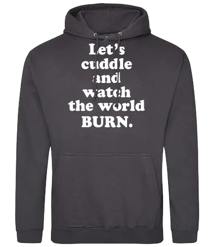 Lets Cuddle - dead, sexy, witch, horror, creepy, goth, streetwear, style - Standard Hoodie