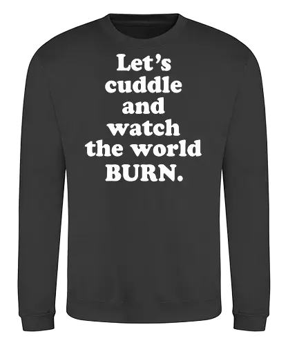 Lets Cuddle - dead, sexy, witch, horror, creepy, goth, streetwear, style - Sweatshirt