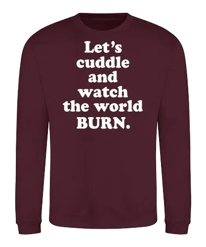 Lets Cuddle - dead, sexy, witch, horror, creepy, goth, streetwear, style - Sweatshirt