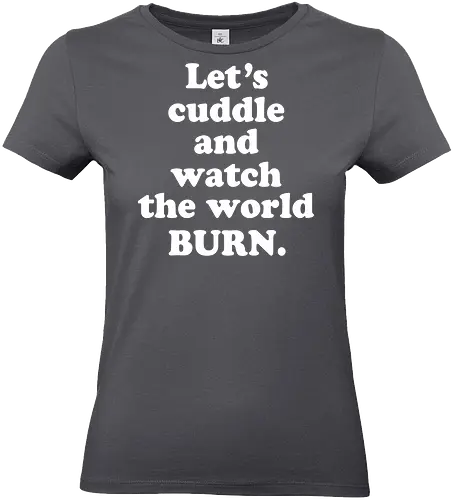 Lets Cuddle - dead, sexy, witch, horror, creepy, goth, streetwear, style - Standard T-Shirt (Women)