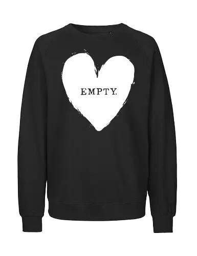 Empty - dead, sexy, witch, horror, creepy, goth, streetwear, style - Fairtrade Sweatshirt