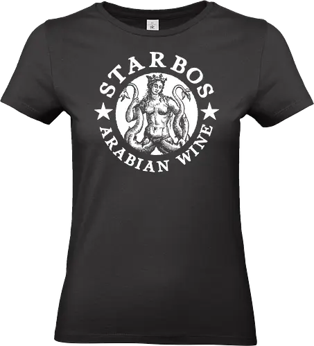 Starbos - dead, streetwear, style, coffee, parody, sexy, witch, horror, creepy, goth - Standard T-Shirt (Women)