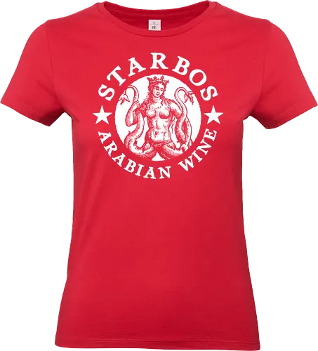 Starbos - dead, streetwear, style, coffee, parody, sexy, witch, horror, creepy, goth - Standard T-Shirt (Women)