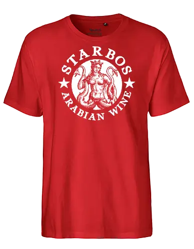 Starbos - dead, streetwear, style, coffee, parody, sexy, witch, horror, creepy, goth - Fairtrade T-Shirt