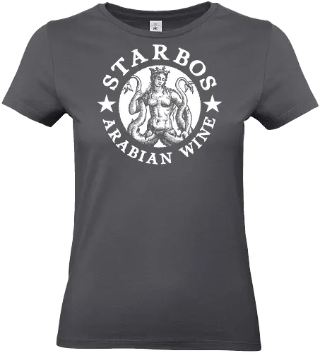 Starbos - dead, streetwear, style, coffee, parody, sexy, witch, horror, creepy, goth - Standard T-Shirt (Women)