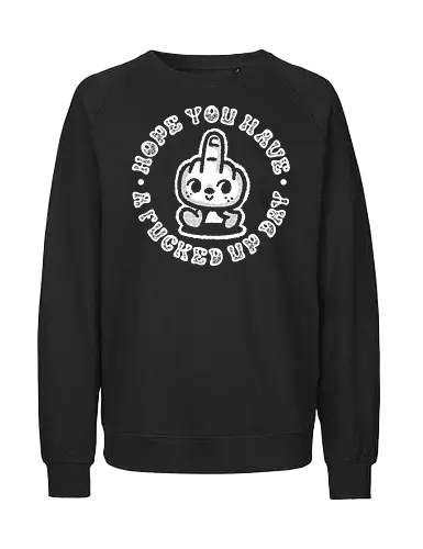 FUDay - dead, sexy, witch, horror, creepy, goth, streetwear, style - Fairtrade Sweatshirt