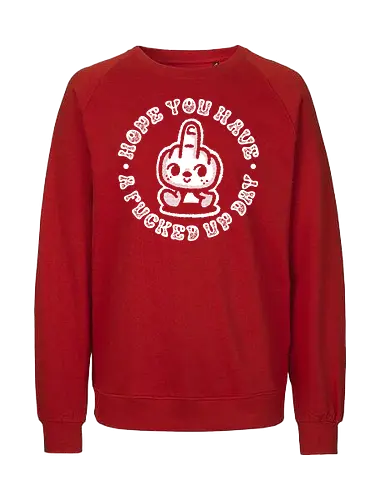 FUDay - dead, sexy, witch, horror, creepy, goth, streetwear, style - Fairtrade Sweatshirt