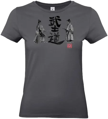 bushido samurai - samurai, sumie, japan - Standard T-Shirt (Women)