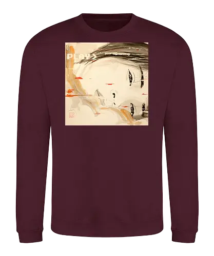 play noriko - woman, sumie, japan - Sweatshirt