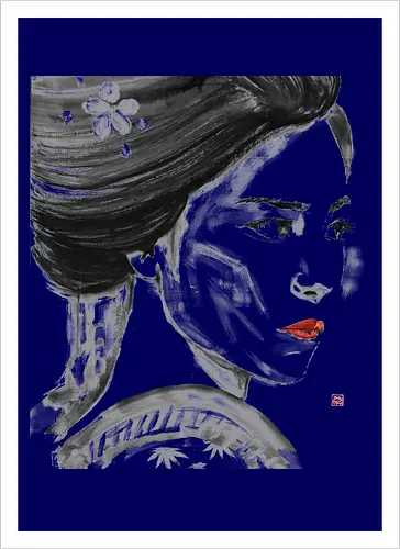 close up geisha