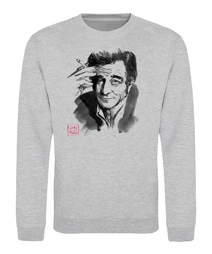 investigator - inspector, police, sumie, japan - Sweatshirt