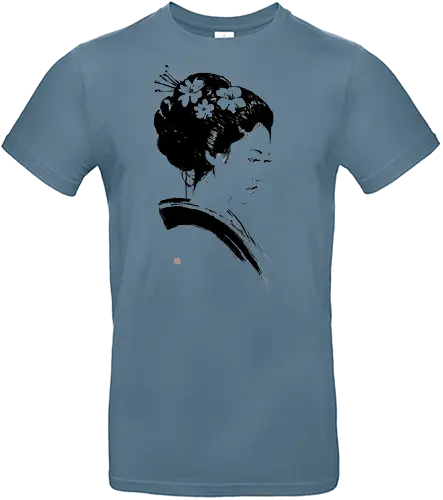 beautiful geisha - geisha, sumie, japan - Standard T-Shirt