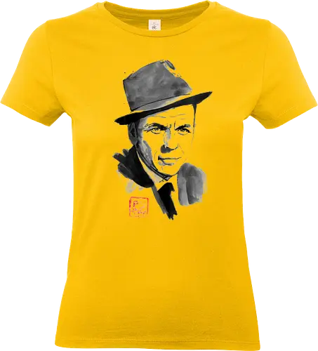 frank - frank sinatra, crooner, sumie, japan - Standard T-Shirt (Women)