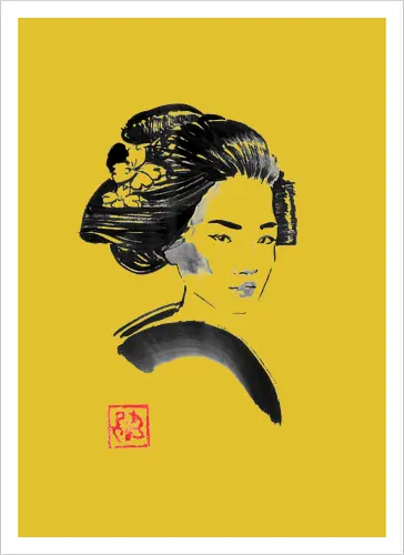 geisha hair