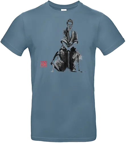 dark samurai - samurai, sumie, japan - Standard T-Shirt