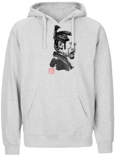 charismatic samurai - samurai, sumie, japon - Fairtrade Hoodie