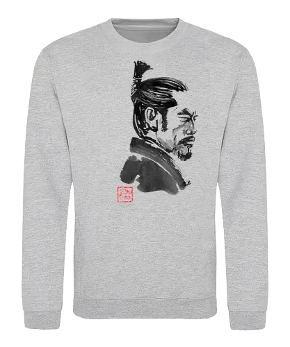 charismatic samurai - samurai, sumie, japon - Sweatshirt